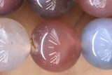 AGAT03 15 inches 10mm round agate gemstone beads