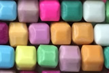 AGAT191 15 inches 4mm faceted cube oxidized agate beads