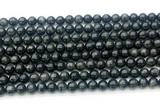 CAE321 15.5 inches 6mm round astrophyllite gemstone beads