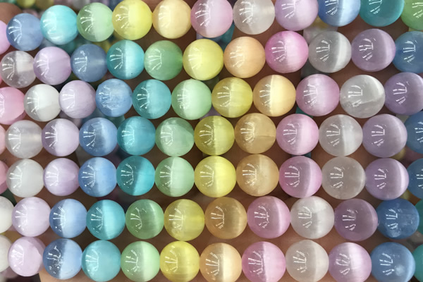 CALC05 15 inches 8mm round calcite gemstone beads