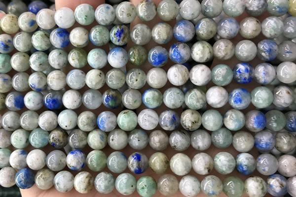CHRY01 15 inches 6mm round chrysocolla gemstone beads