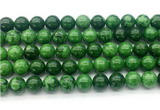 CAJ902 15.5 inches 8mm round russian jade beads wholesale