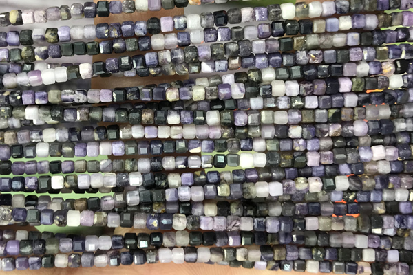 CUBE44 15 inches 2.5mm faceted cube gemstone beads