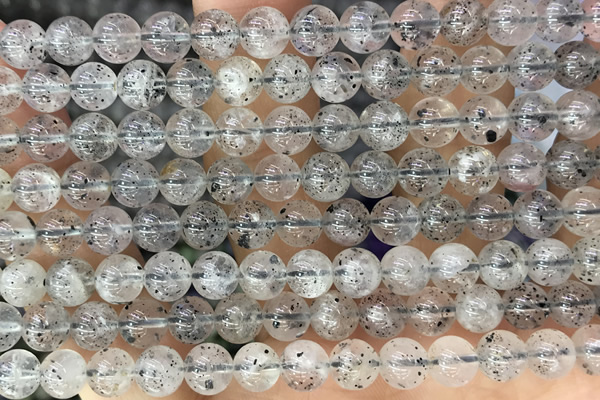 MIXE15 15 inches 6mm round quartz gemstone beads