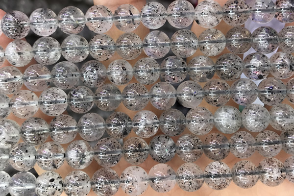 MIXE16 15 inches 8mm round quartz gemstone beads