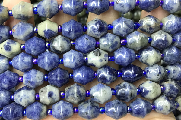 MIXE37 15 inches 9*11mm sodalite gemstone beads