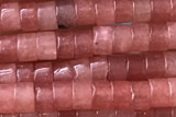 ROND124 15 inches 2*3mm heishi jade gemstone beads