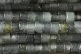 ROND127 15 inches 2*3mm heishi labradorite gemstone beads