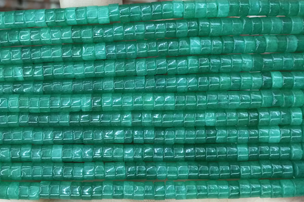 ROND30 15 inches 2*4mm heishi jade gemstone beads