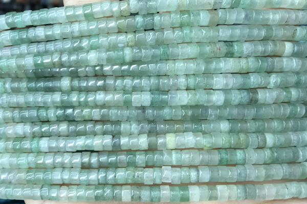 ROND75 15 inches 2*4mm heishi jade gemstone beads