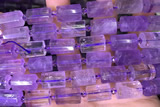 TUBE93 15 inches 10*14mm faceted tube ametrine gemstone beads