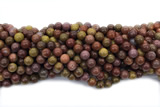 AGAT238 15 inches 8mm round Portuguese agate gemstone beads