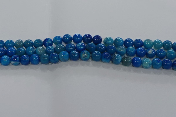 CAA1058 15.5 inches 10mm round dragon veins agate beads wholesale