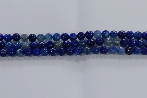 CAA1062 15.5 inches 8mm round dragon veins agate beads wholesale