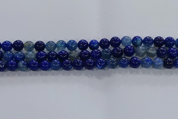 CAA1063 15.5 inches 10mm round dragon veins agate beads wholesale