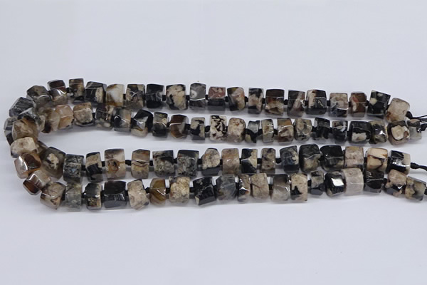 CAA1113 15.5 inches 8*12mm - 15*20mm nuggets sakura agate beads