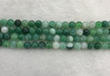 CAA2002 15.5 inches 8mm round banded agate gemstone beads