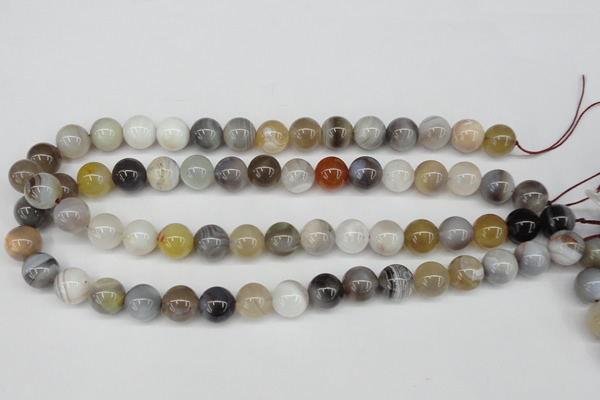 CAA226 15.5 inches 12mm round botswana agate gemstone beads