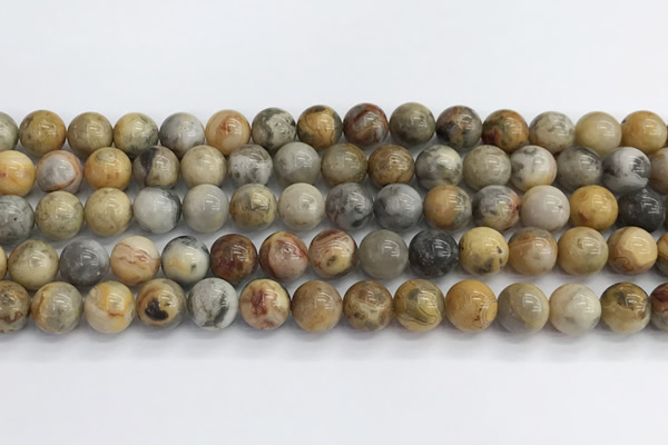 CAA2351 15.5 inches 10mm round crazy lace agate beads wholesale