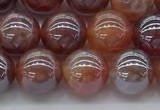 CAA3502 15.5 inches 8mm round AB-color fire agate beads wholesale