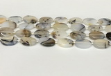 CAA4388 15.5 inches 15*20mm oval Montana agate beads
