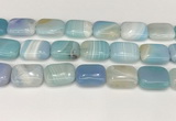 CAA4825 15.5 inches 18*25mm rectangle banded agate beads wholesale