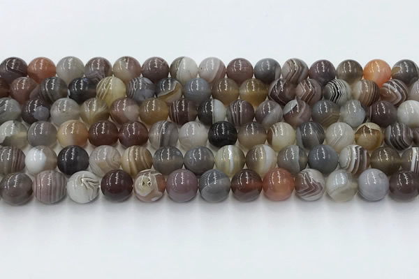 CAA4866 15.5 inches 8mm round Botswana agate beads wholesale