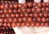 CAA4949 15.5 inches 10mm round red agate beads wholesale