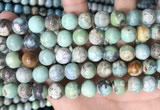 CAA4971 15.5 inches 10mm round agate gemstone beads wholesale