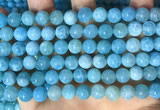 CAA5142 15.5 inches 8mm round dragon veins agate beads wholesale