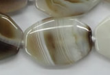 CAA538 15.5 inches 25*35mm octagonal madagascar agate beads