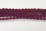 CAA5453 15.5 inches 8*12mm rice agate gemstone beads