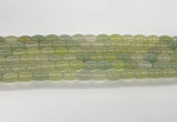 CAA5456 15.5 inches 8*12mm rice agate gemstone beads