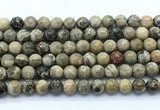 CAA6102 15.5 inches 8mm round chrysanthemum agate gemstone beads