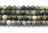 CAA6104 15.5 inches 12mm round chrysanthemum agate gemstone beads