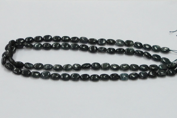 CAB126 15.5 inches 8*10mm oval moss agate gemstone beads wholesale