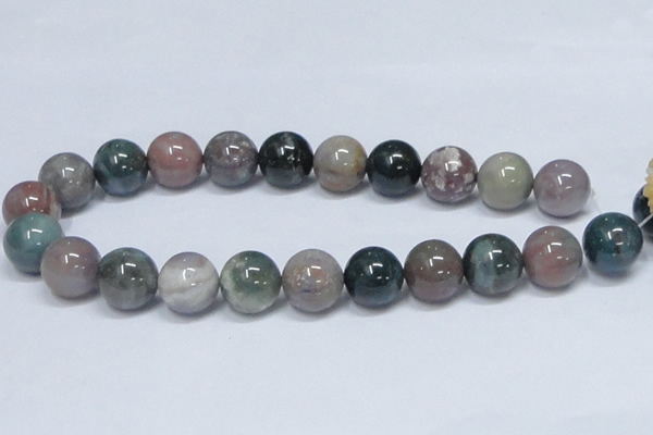 CAB436 15.5 inches 18mm round indian agate gemstone beads wholesale