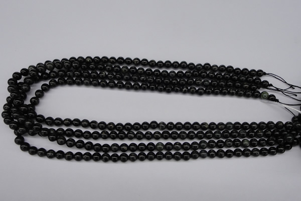 CAE02 15.5 inches 6mm round astrophyllite beads wholesale