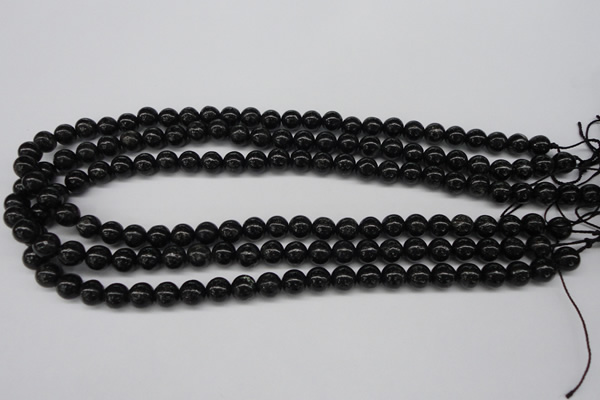 CAE03 15.5 inches 8mm round astrophyllite beads wholesale