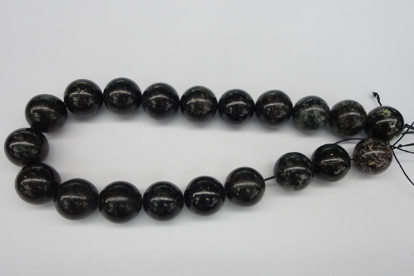 CAE09 15.5 inches 20mm round astrophyllite beads wholesale