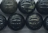 CAE124 15.5 inches 12mm round AB-color astrophyllite beads wholesale