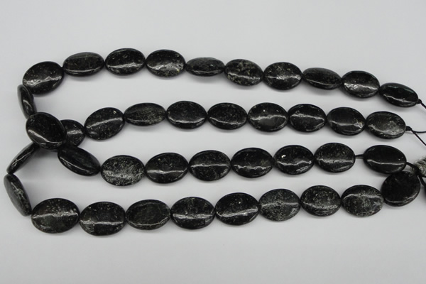 CAE58 15.5 inches 15*20mm oval astrophyllite beads wholesale