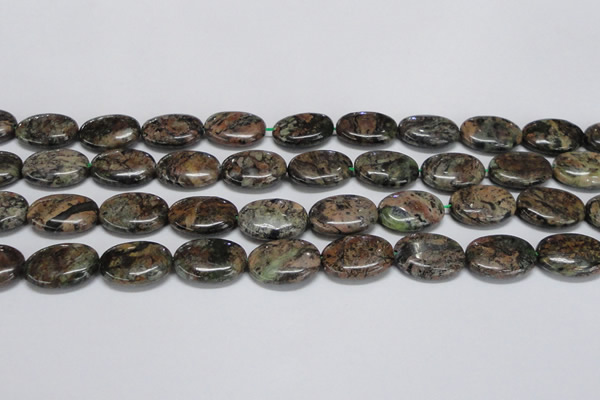 CAF127 15.5 inches 13*18mm oval Africa stone beads wholesale