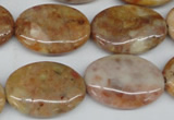 CAG1094 15.5 inches 18*25mm oval Morocco agate beads wholesale