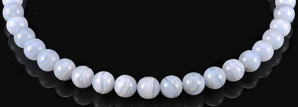 CAG129 round blue lace agate 10mm gemstone beads Wholesale