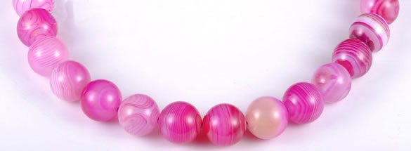 CAG140 smooth round 16mm madagascar agate stone beads Wholesale