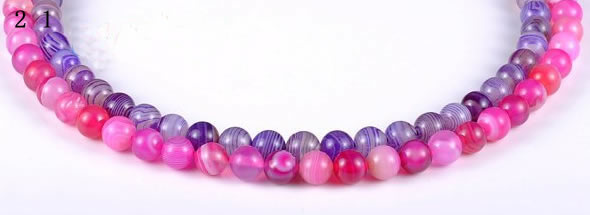 CAG142 9mm  smooth  round madagascar agate stone beads Wholesale