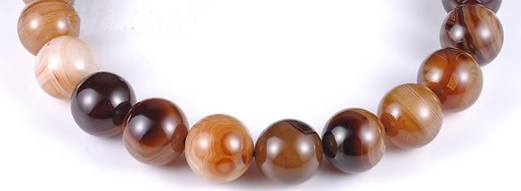 CAG145 round madagascar agate 20mm gemstone beads Wholesale