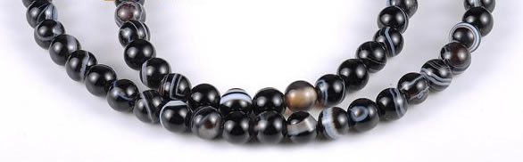 CAG146 5mm round madagascar agate gemstone beads Wholesale