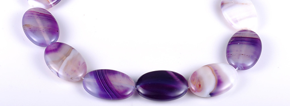 CAG157 20*30mm oval madagascar agate gemstone beads Wholesale